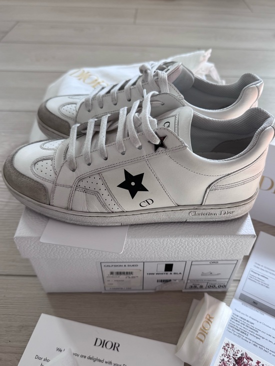 Dior | Shoes | Dior Star Sneaker Sz 355 | Poshmark